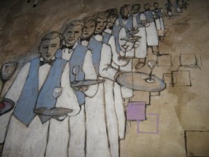 Εικόνα Ουρά από σερβιτόρους